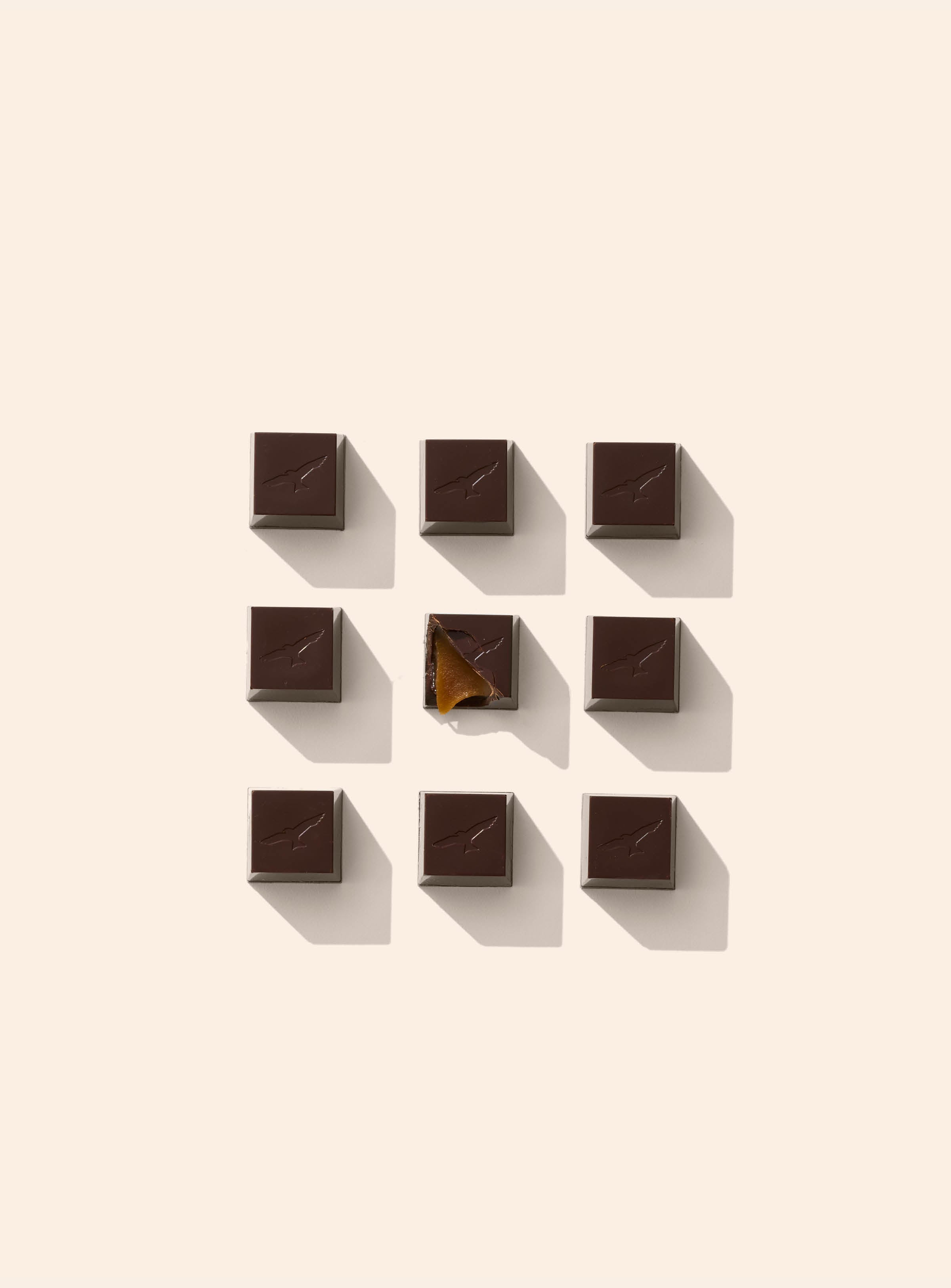 Mangawhai Sea Salt Caramels in Dark Chocolate