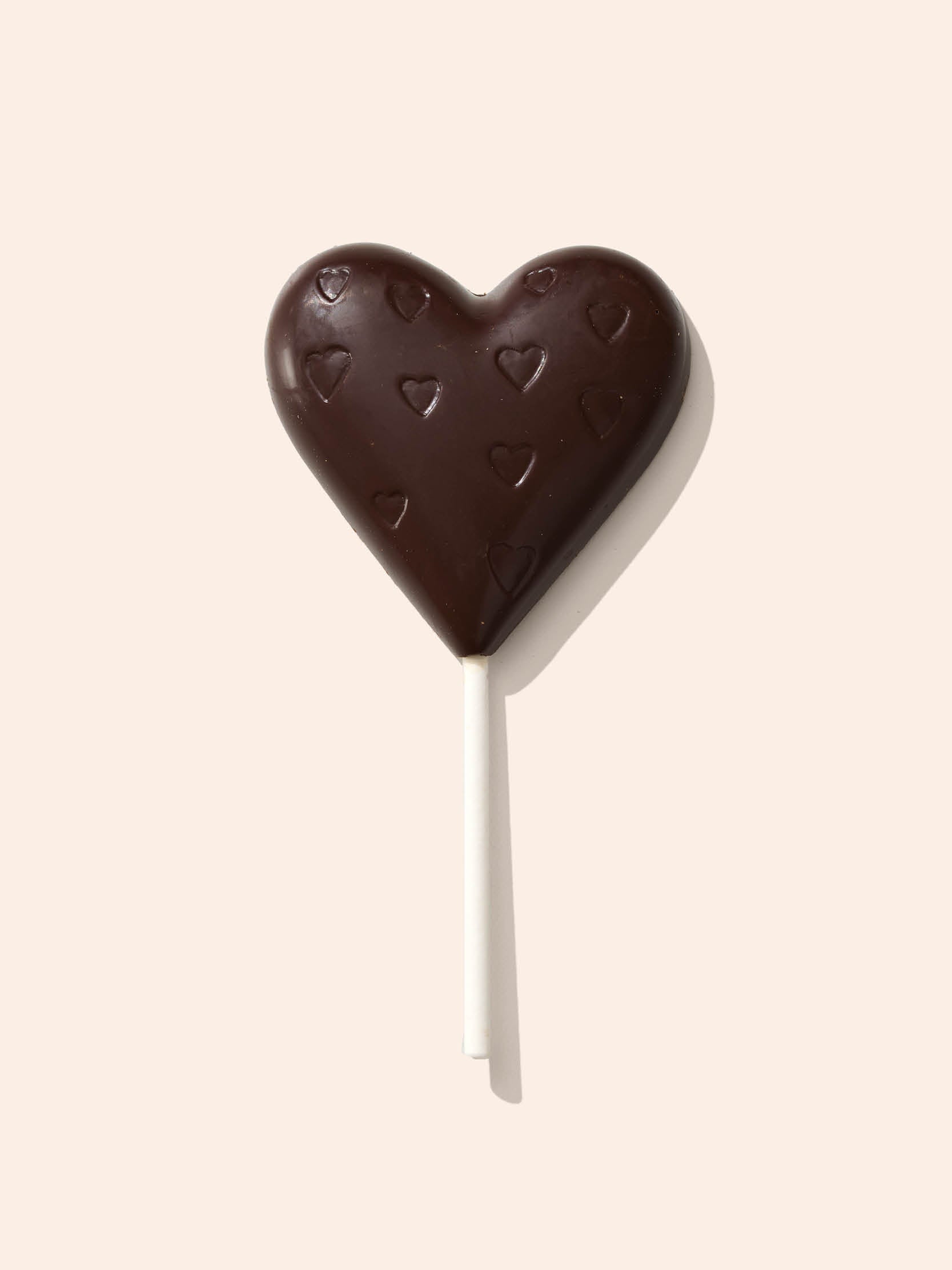 Dark Chocolate Heart Lollipop
