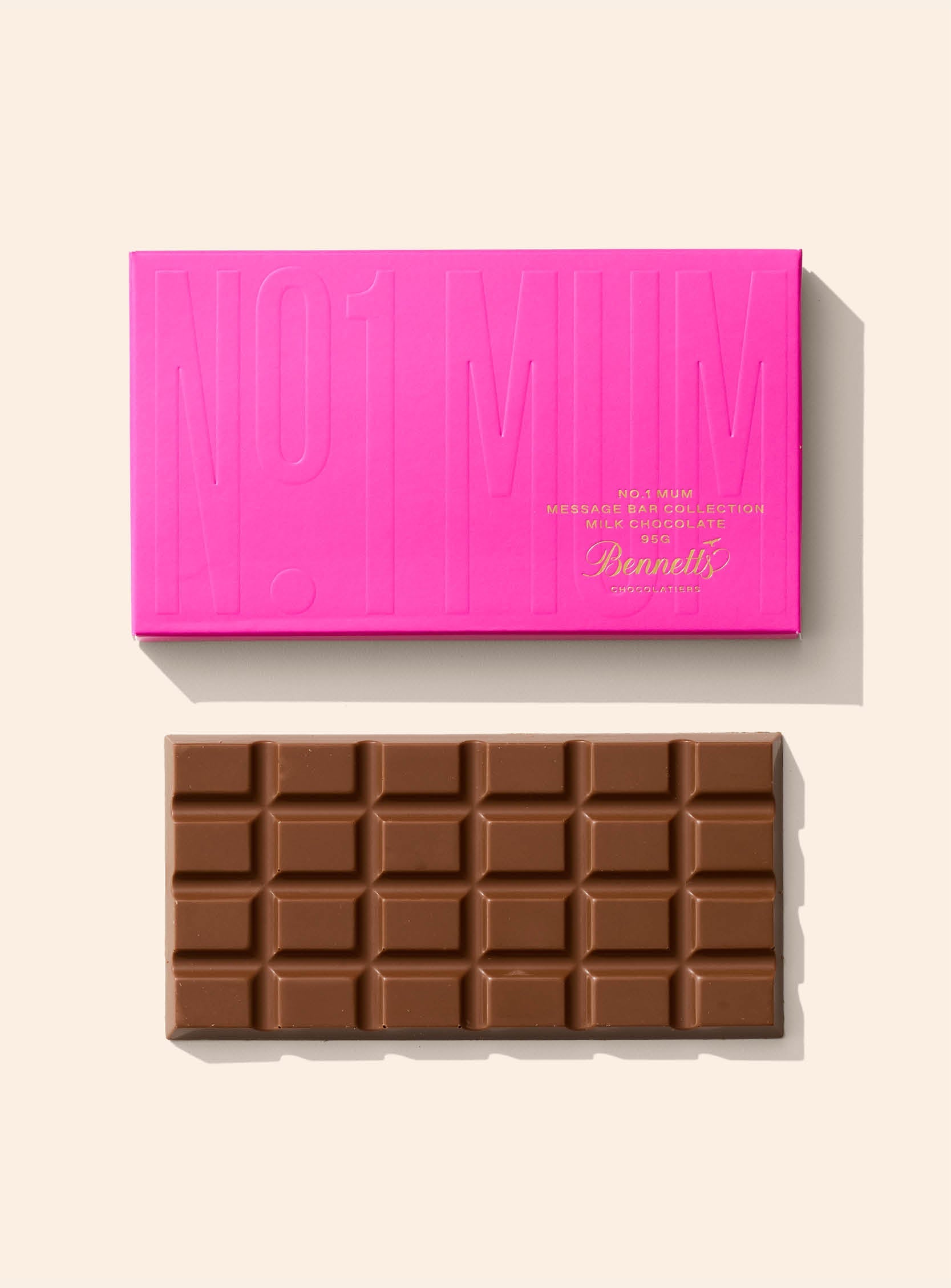 Mum Message Bar - Milk Chocolate