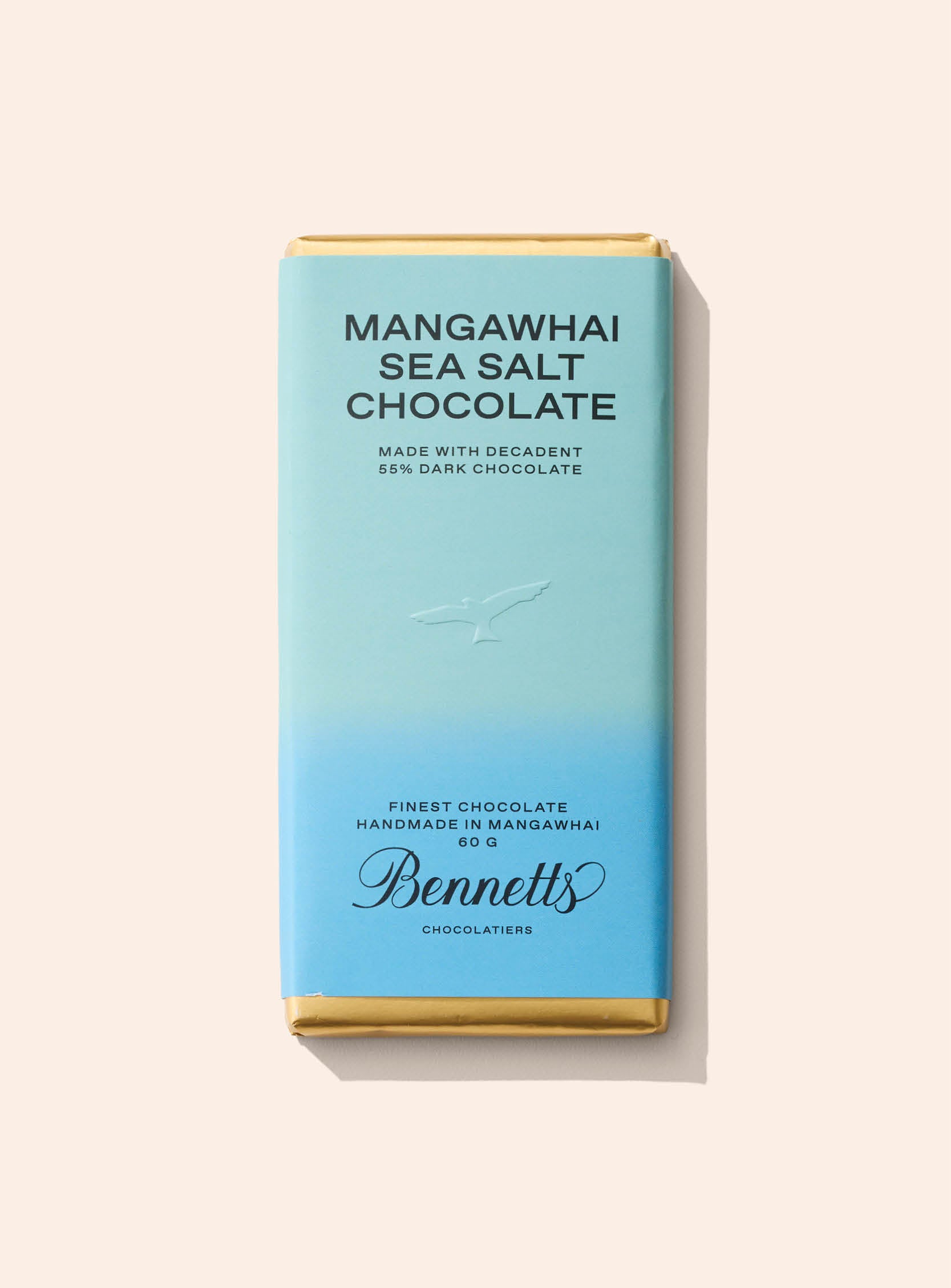 Mangawhai Sea Salt & Dark Chocolate Bar