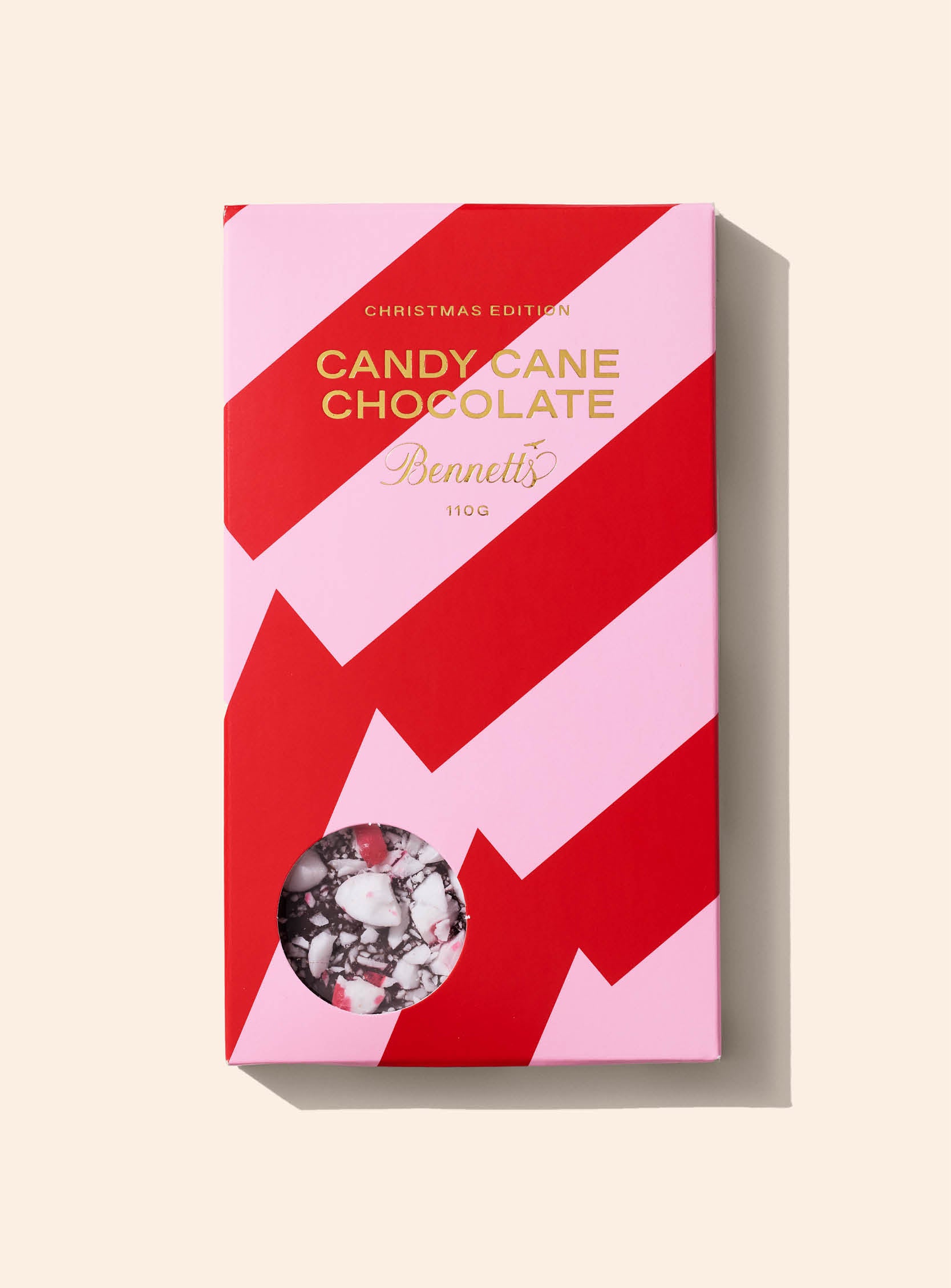 Christmas Candy Cane Chocolate Bar