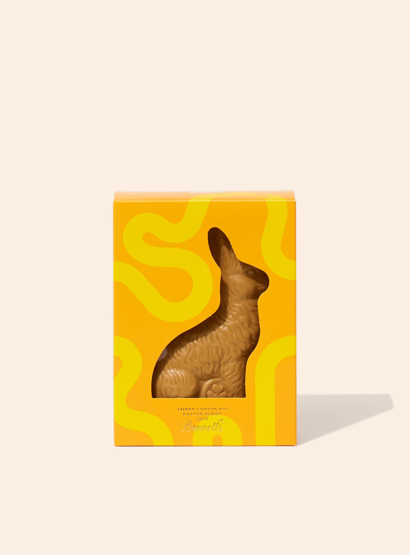 Small Amber Chocolate Easter Bunny