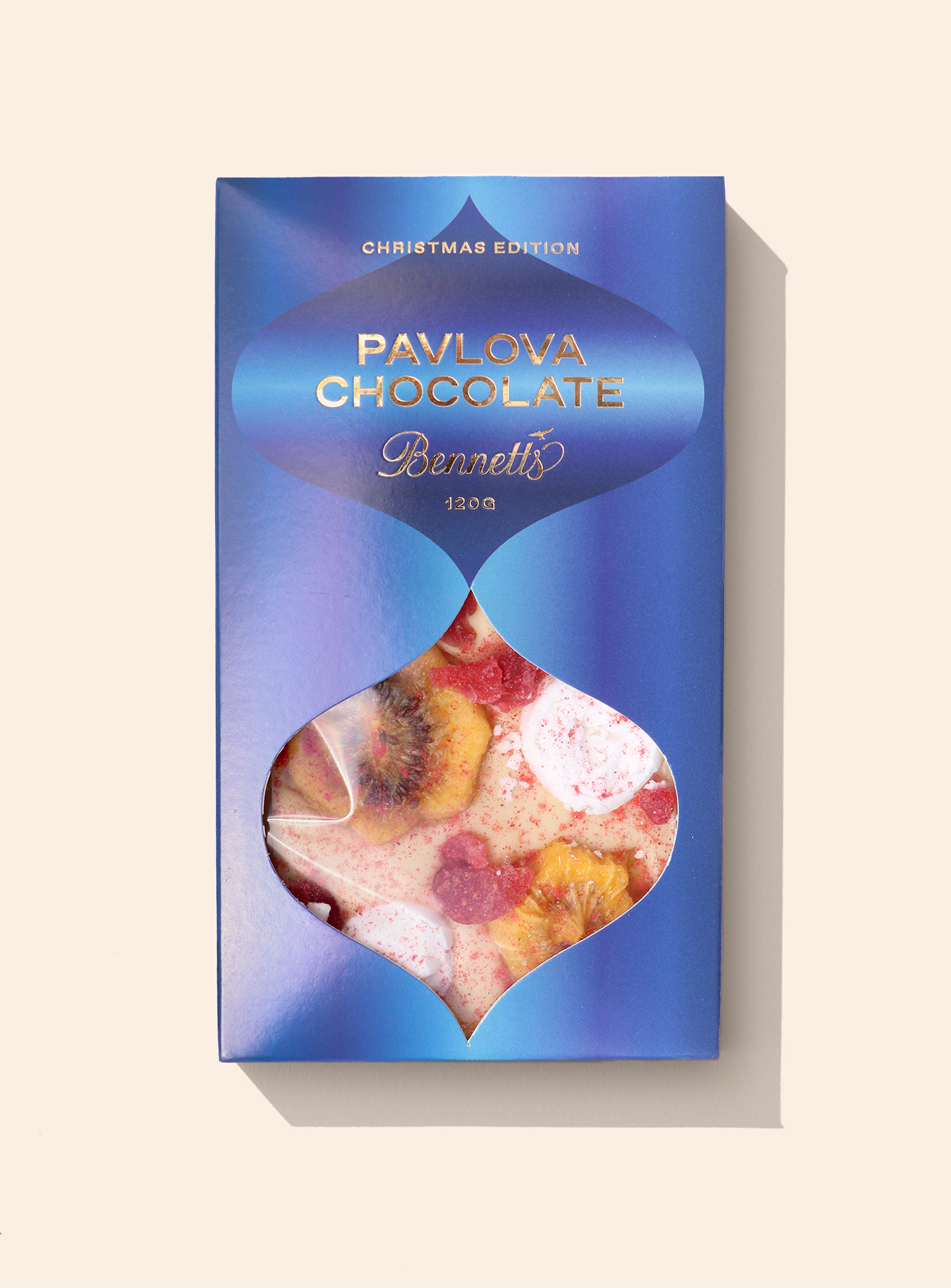 Christmas Pavlova Chocolate Bar