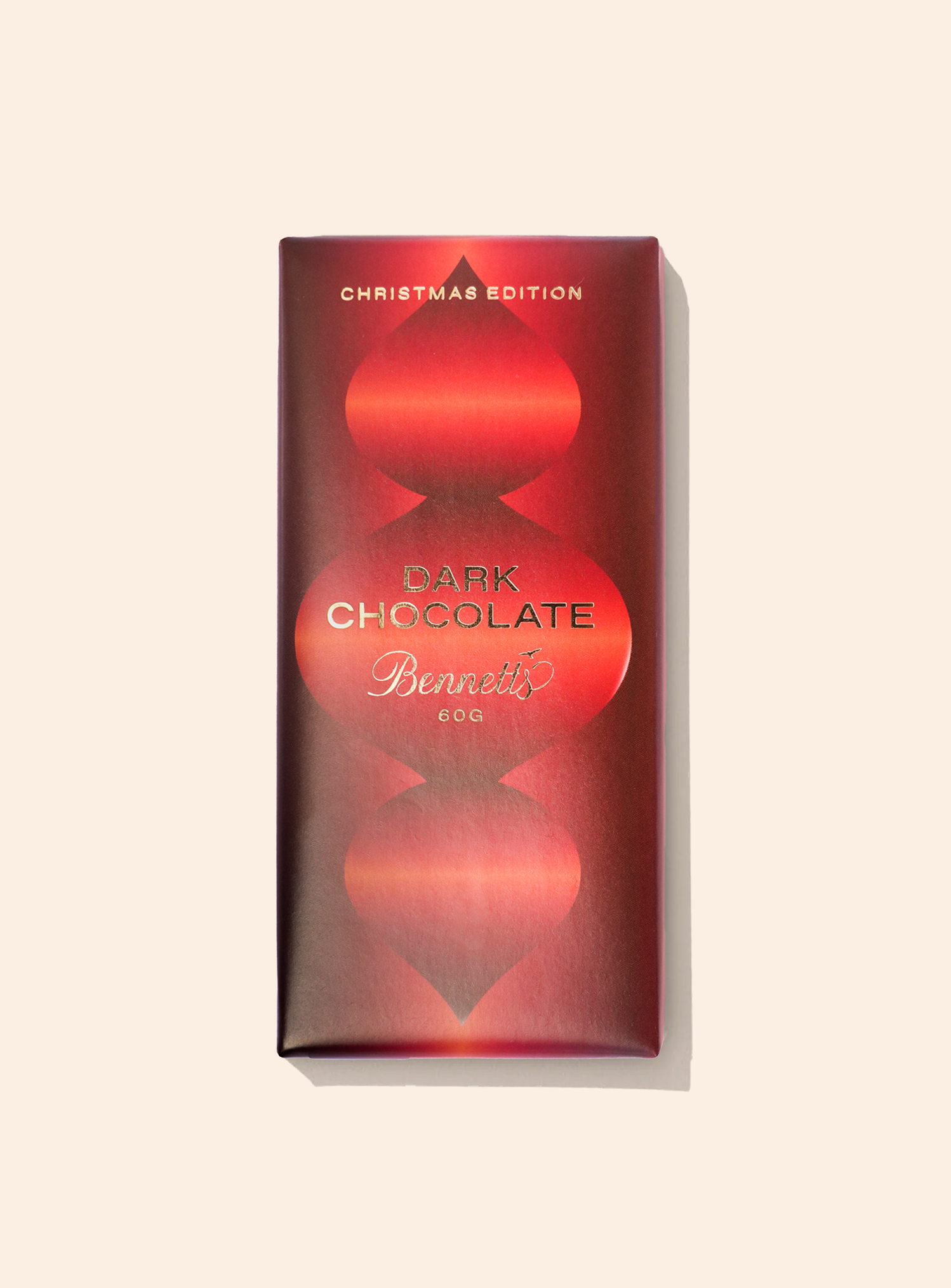 Dark Chocolate Christmas Bar