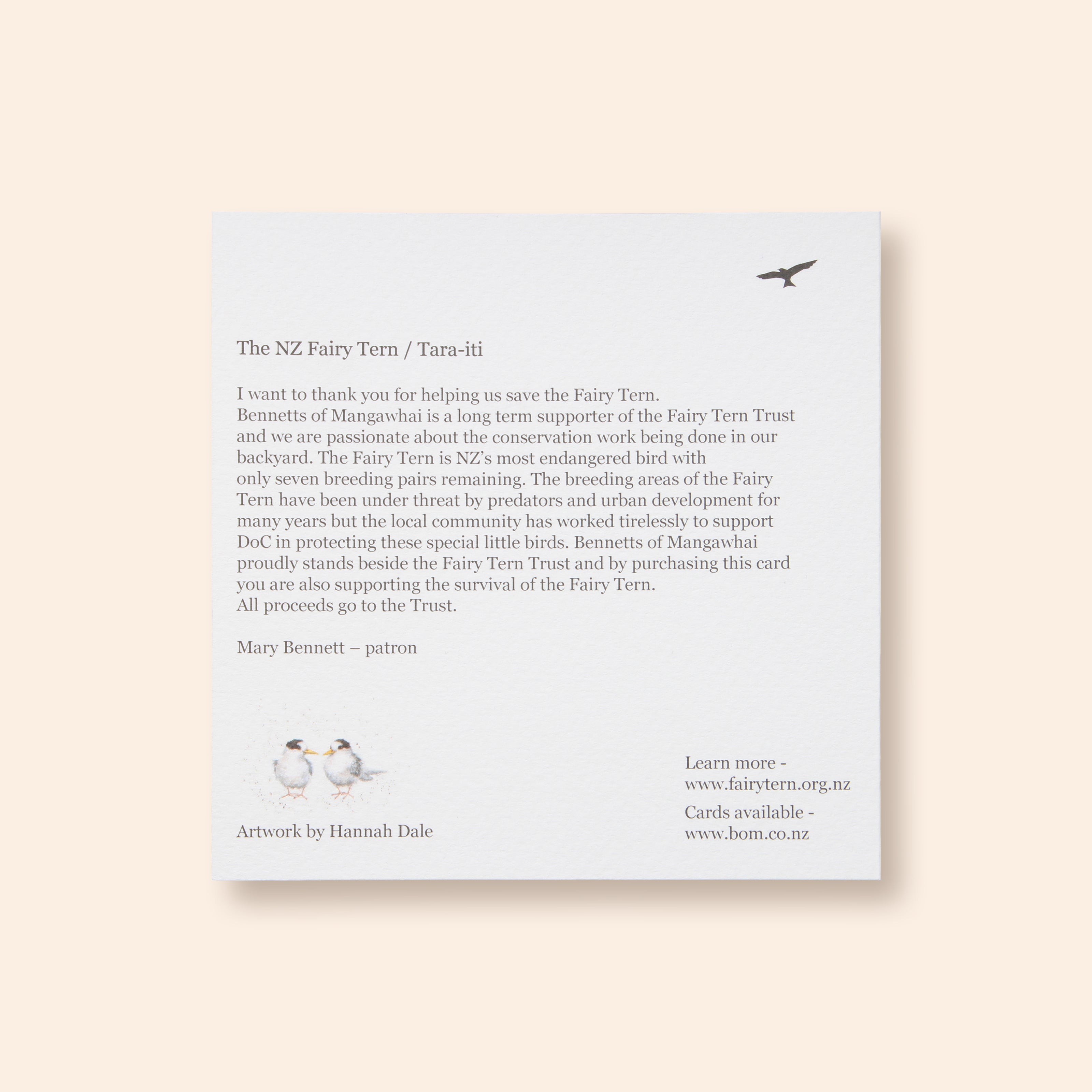 Christmas Fairy Tern Card