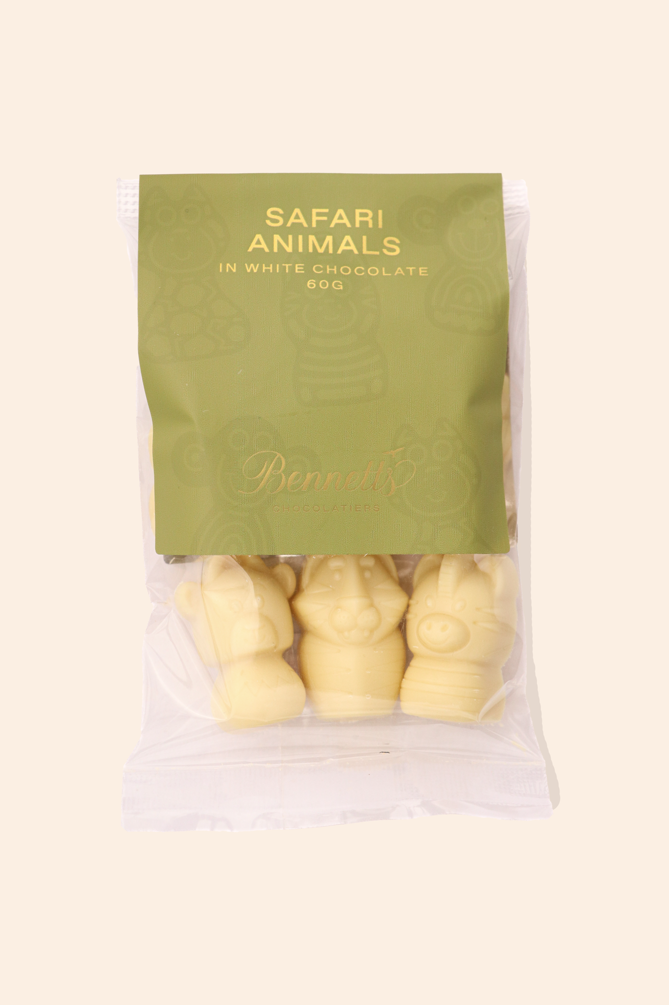 White Chocolate Safari Animals
